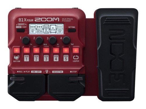 Zoom b1x four - b1x, pedaliera