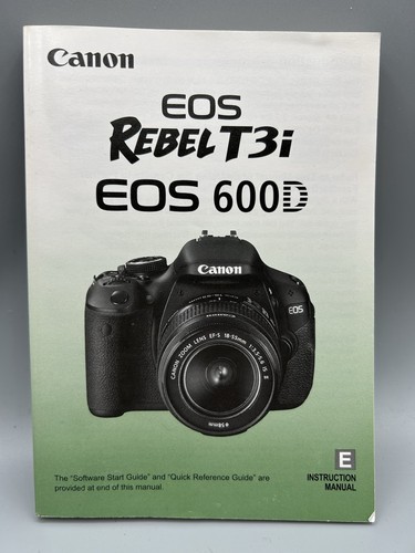 Canon eos rebel t3i - eos, 600d