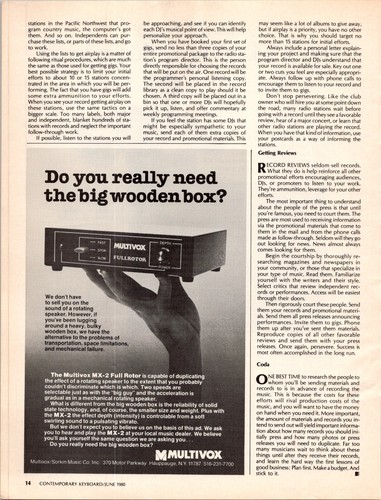 1980 pubblicità stampa - 1980, •