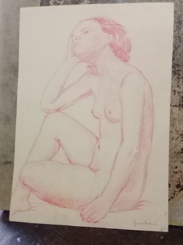 Disegno nudo artistico giovane - artistico,