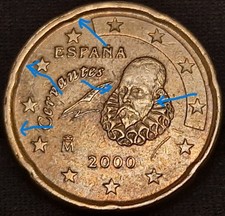 Moneta da 20 centesimi di euro