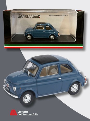 Fiat 500f 1965 chiusa - 1965-72, blu