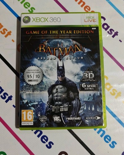 Batman arkham asylum goty xbox - asylum,
