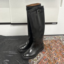 💥FRATELLI ROSSETTI ONE stivali donna sopra il ginocchio neri pelle Italy G.38,5 EU💥