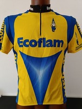 maglia ciclismo CYCLING BIKE originale vintage team ECOFLAM tg L