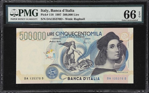 Banconota 500 000 lire - 500.000,