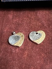 Ciondoli Nomination Italy Cuore Abbinato | Acciaio Inox e Oro 18ct (750) | H