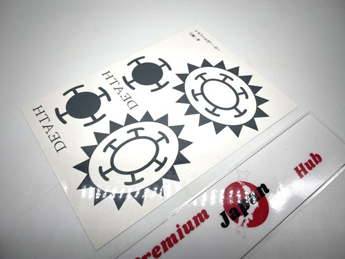 Set fogli adesivi tatuaggio