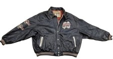 Giacca bomber pelle vintage