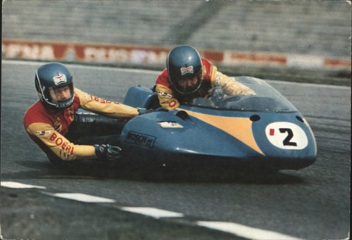 Sidecar moto racing numero - sidecar,