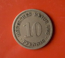 Pfennig 1875 germania - 10,