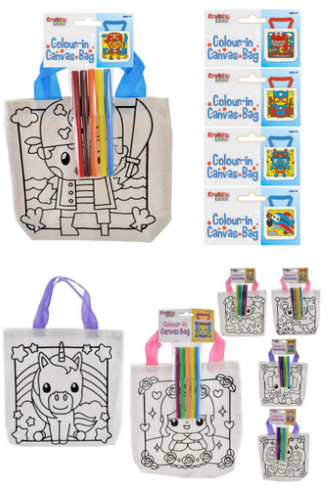 Borsa tote colorata - colorata, tela
