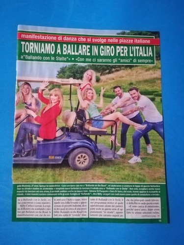 Ritaglio giornale gossip tv - ritaglio,