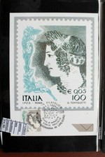 Cartolina italia repubblica - cartolina,