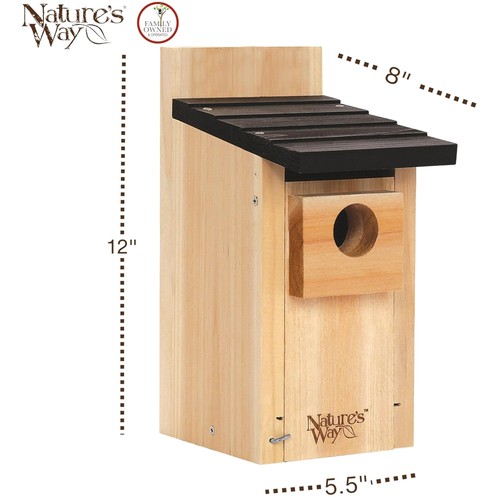Cedro bluebird house con - bluebird,
