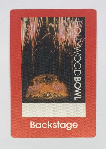 Hollywood bowl backstage pass - hollywood,