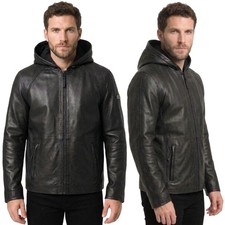 Tazzio giacca pelle uomo con