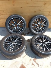 4X Gomme Con Cerchio Michelin 1X Hankok Per Toyota CHR 235/55R18