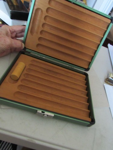Aluminium travel cigars - aluminium,