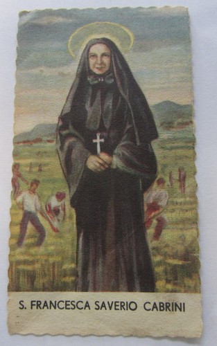 Canivet santino holy card - santino,