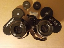 binocolo vintage anni '70/'80 CHINON 10x50mm con custodia