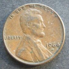 USA, un centesimo 1964 D, (1)