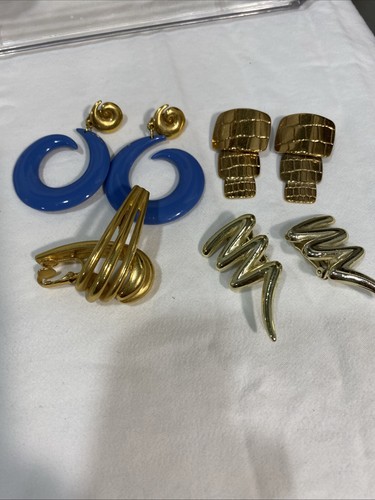Lotto orecchini vintage - a, clip