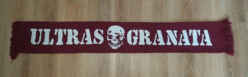 Sciarpa ultras granata - sciarpa,