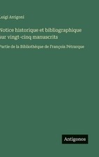 Notice historique et