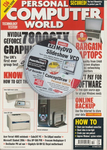 Personal computer world - personal, (pcw)