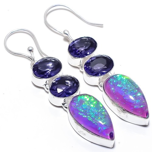 Triplet fire opal tanzanite - opal,,