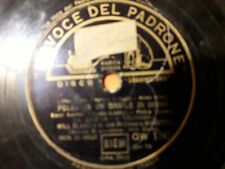 78 giri "WILL GLAHE" IN FILA INDIANA - POLCA IN UN BARILE DI BIRRA" LA VOCE DEL 