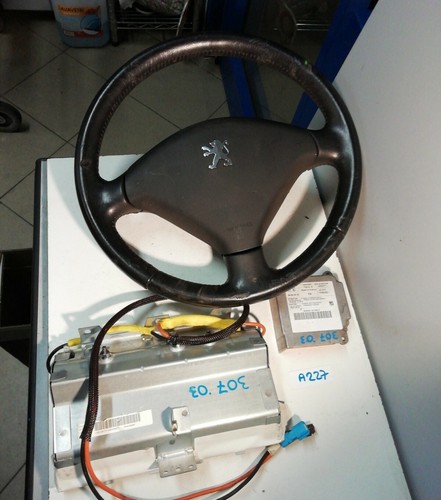 Kit airbag peugeot 307 - airbag, '03