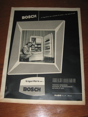 130 bosch frigorifero anni - *130=bosch, frigorifero=anni