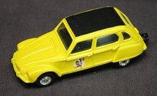 Citroen dyane yellow car - citroen, 1:43