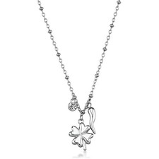 Womens Clover Necklace Jewelry