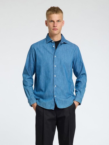 Camicia uomo selected jeans - camicia,