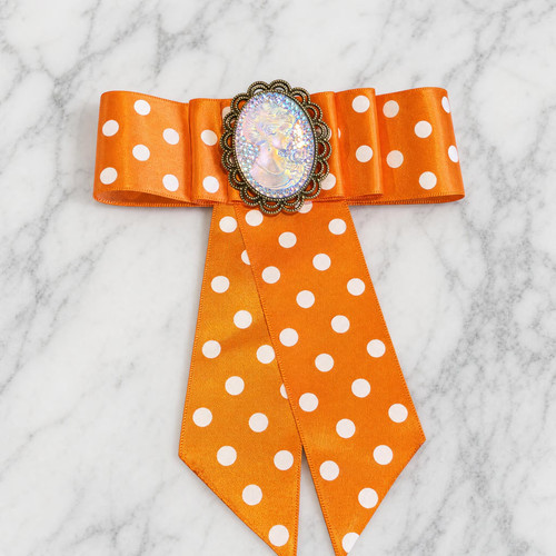 Cravatta spilla fiocco - a, pois