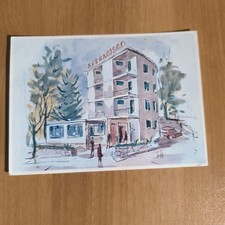 ALBERGO S. FRANCISCO - CHIANCIANO TERME  - CARTOLINA A COLORI VIAGGIATA