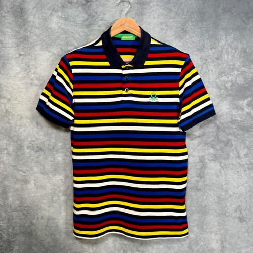 Polo uomo benetton multicolore - polo,