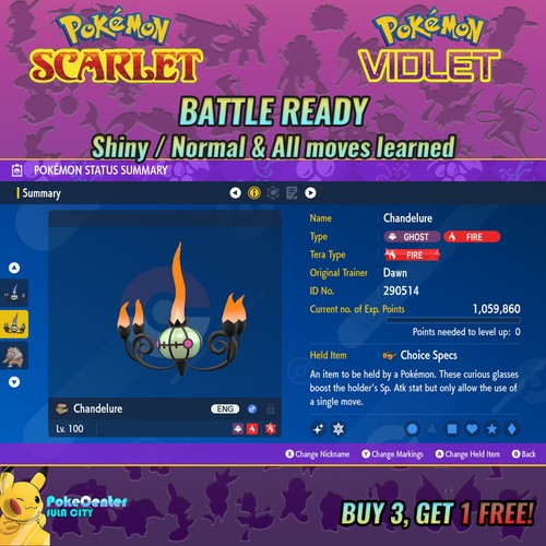 Chandelure pokemon viola - pokemon,