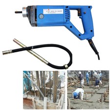 Vibratore elettrico per calcestruzzo portatile 220V 800W betoniera portatile 12000RPM