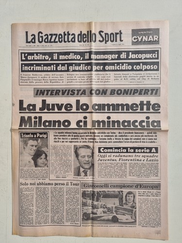 Gazzetta dello sport luglio - dello,