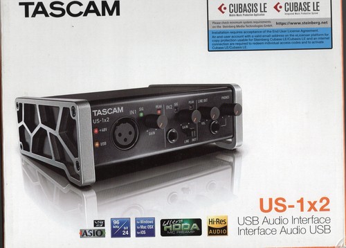 Tascam 1x2 2in 2out - tascam, usb