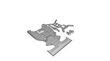 Telaio Auto RC per Pod Mini-Z
