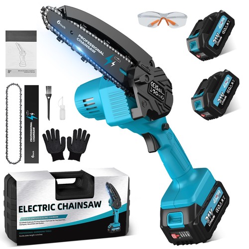 Mini motosega batteria per - a,