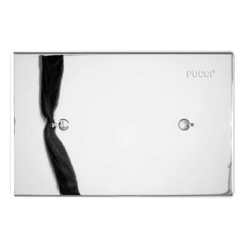 Pucci placca cieca cromo - placca,