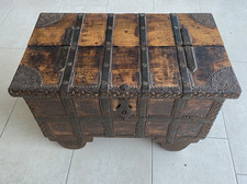 FORZIERE BAULE LEGNO CON