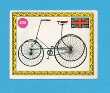SPRINT '72-PANINI-Figurina n.228-QUADRICICLO-INGHILTERRA 1885-Recuperata