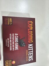 Exploding Kittens Gioco di Carte Gioco Famiglia Night Elan Lee Matthew Inman Shane Small
